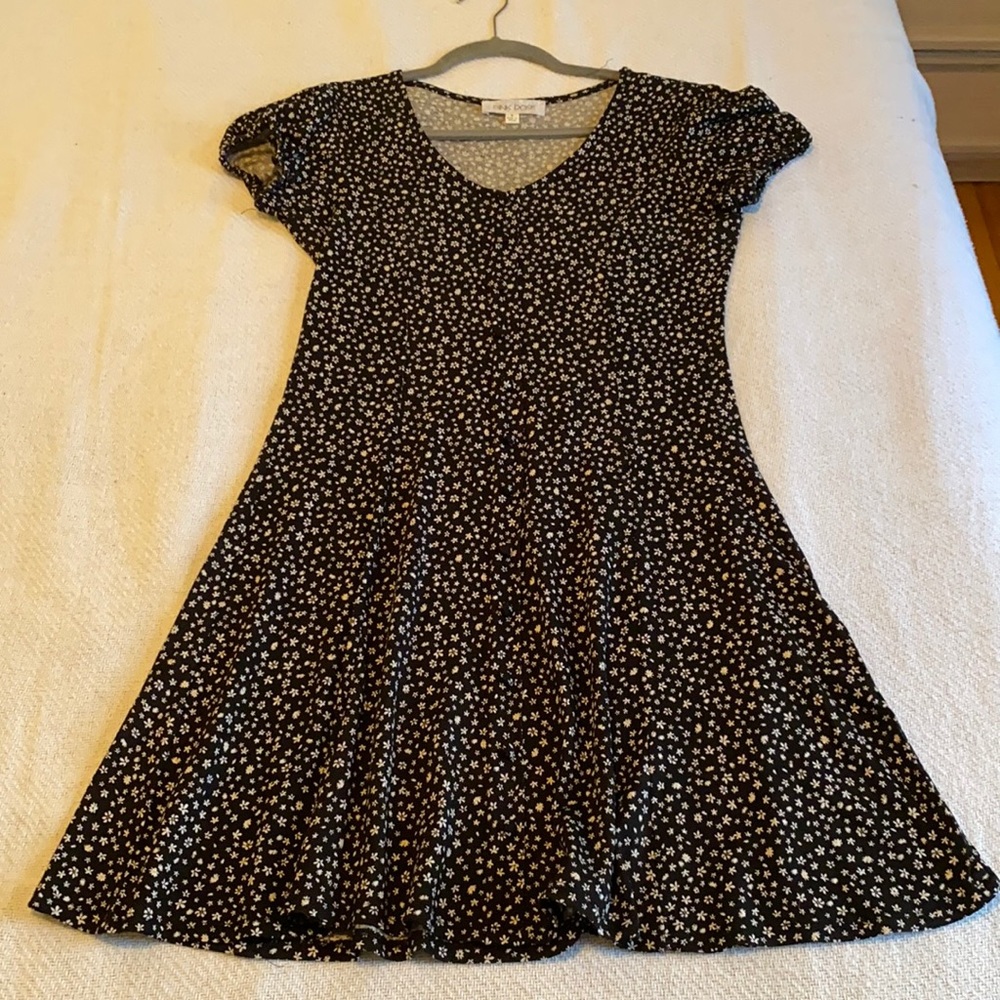 90’s style flowered dress.